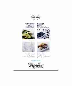 Whirlpool Microwave Oven JQ 276-page_pdf